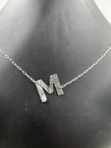 Sterling Silver Initial Necklaces