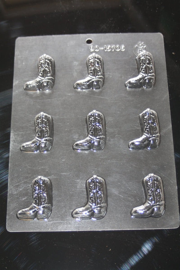 Candy Mold - Cowboy Boots - The Branded Barn