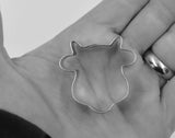 Cow Face Cookie Cutter - The Branded Barn