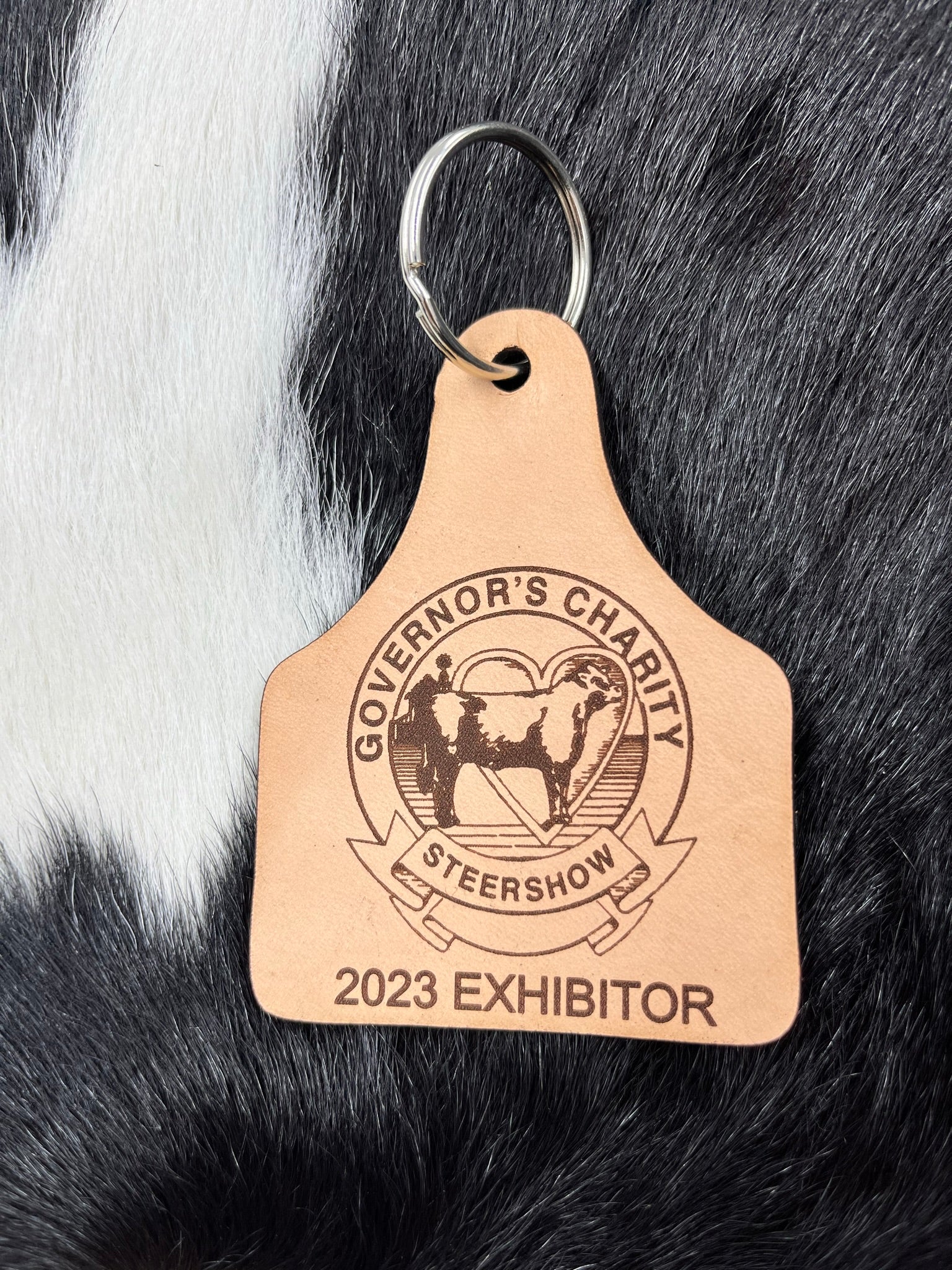 Custom Leather Keychains The Branded Barn