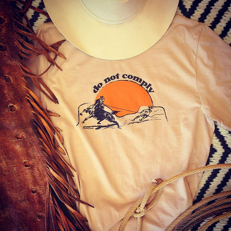 Do Not Comply T-Shirt Western Apparel - The Branded Barn
