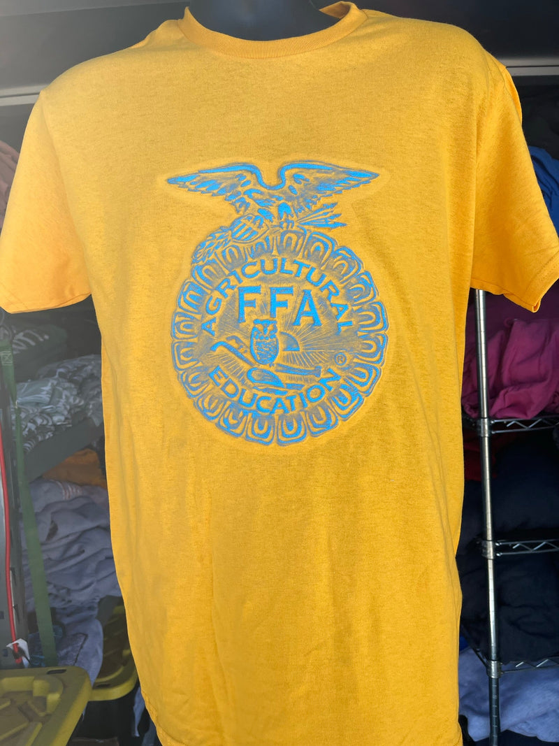 FFA Embossed Logo Short Sleeve T-Shirt - The Branded Barn