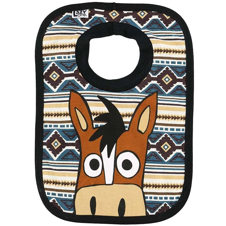 Horse Face Bib with western print - The Branded Barn