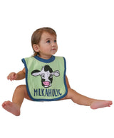 Milkaholic Cow Bib for Cow loving kids - The Branded Barn