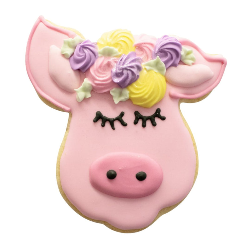 Pig Face Cookie Cutter - The Branded Barn