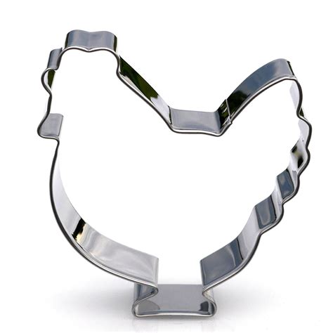 Rooster and Chicken Cookie Cutter - The Branded Barn