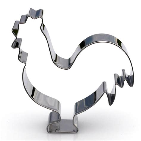Rooster and Chicken Cookie Cutter - The Branded Barn