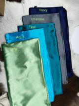 Solid Colored Wild Rags- Blue, Green, Charcoal - The Branded Barn