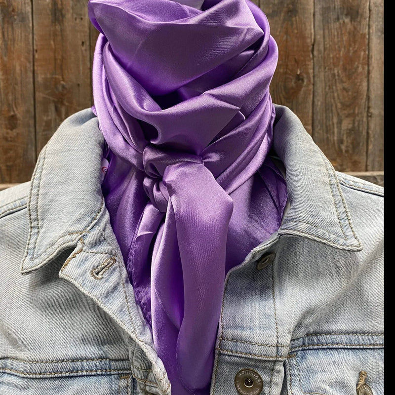 Solid Colored Wild Rags - Purples - The Branded Barn
