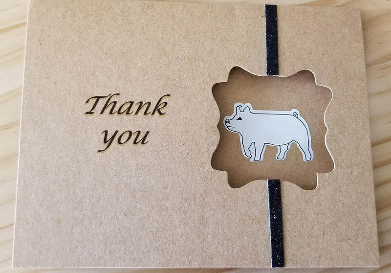 Stock Show Thank You Cards - The Branded Barn
