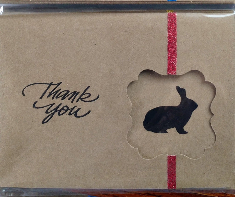 Livestock Show Thank You Card - Show Heifer- 5 x 7 Envelope Template –  Show Barn Life