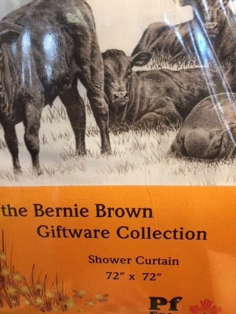 The Babysitter Cattle Shower Curtain - The Branded Barn