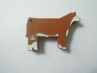 USB Flash Drive - Hereford Steer 8 GB - The Branded Barn
