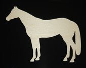 Wooden Cutouts - Large - Horse - The Branded Barn
