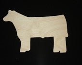 Wooden Cutouts - Large - Steer or Heifer - The Branded Barn