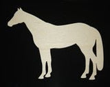 Wooden Cutouts - Small - Horse (pk. of 4) - The Branded Barn
